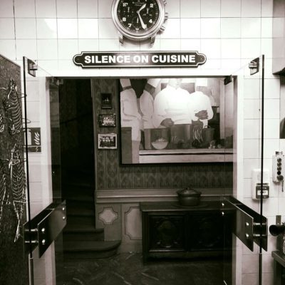 Silence on cuisine