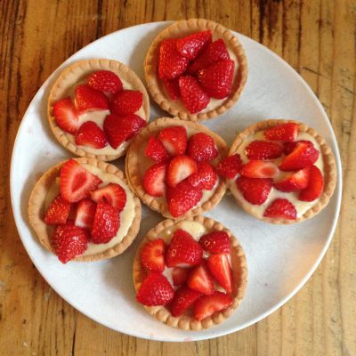 Tartelette aux fraises